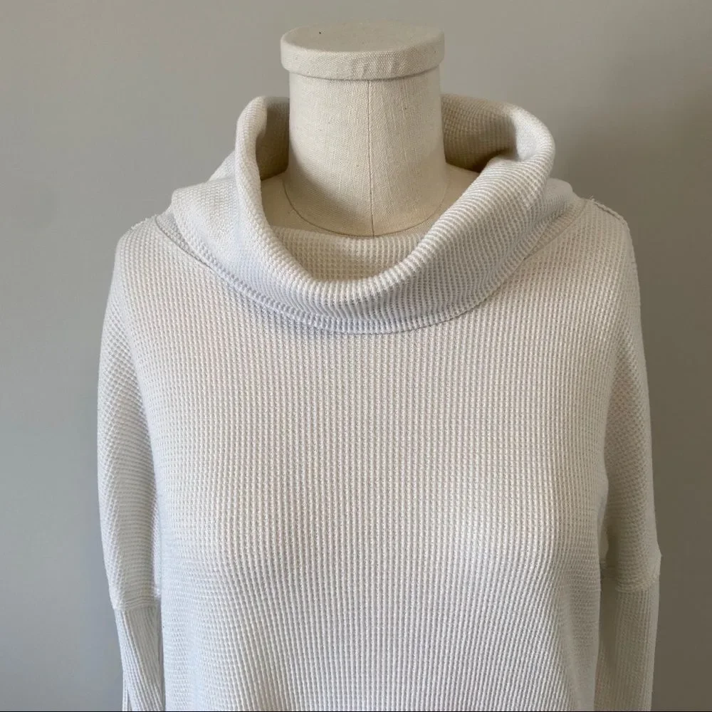 Anthropologie Maeve Ainsley  Turtleneck Thermal Top - Picture 9 of 15
